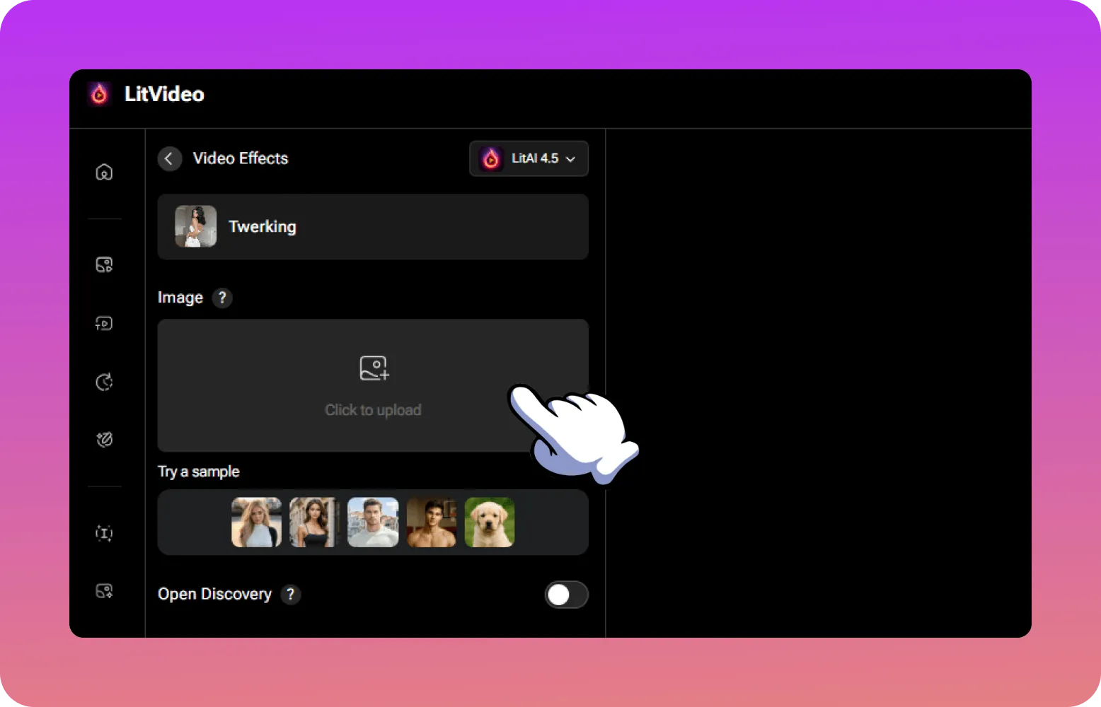 Step 2. Upload a Photo