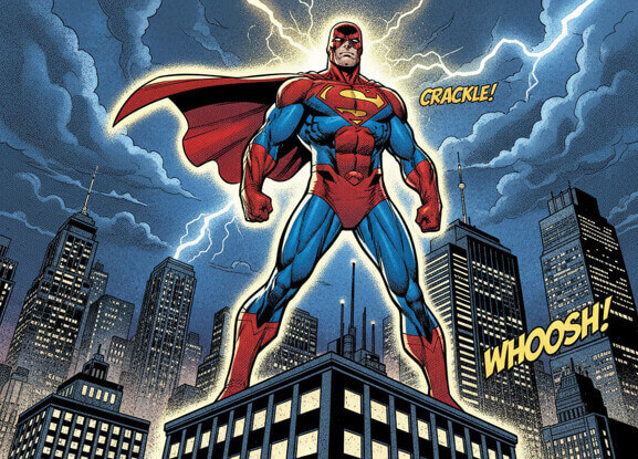 American hero comic