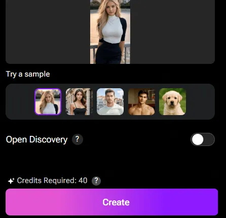 Generate & Share Your Video